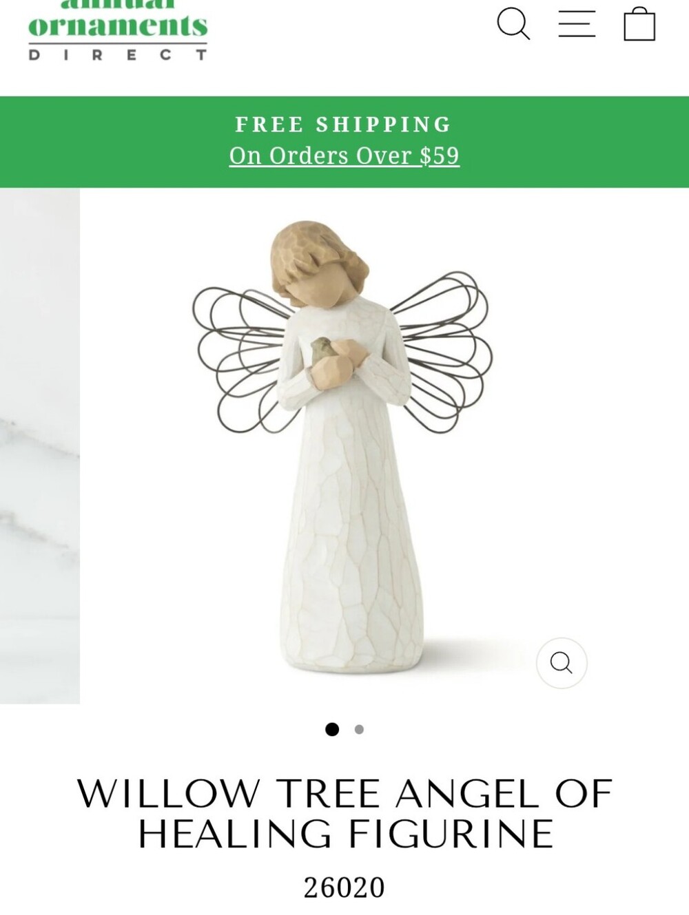 Willow Tree "Angel of Healing" Figurine